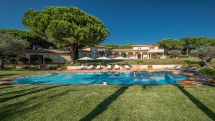 Villa Escandihade, les Parcs de Saint Tropez